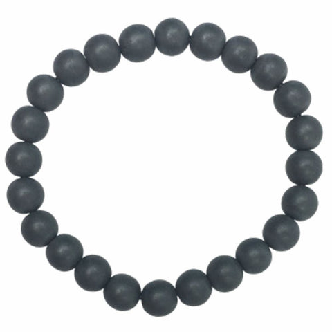 Hematite Matte Bracelet - Focus & Concentration