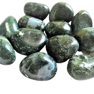 moss agate crystal gemstone tumble stones Australia