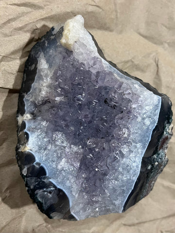 Large Amethyst Crystal Statement Piece - Inner peace, balance, Inner wisdom
